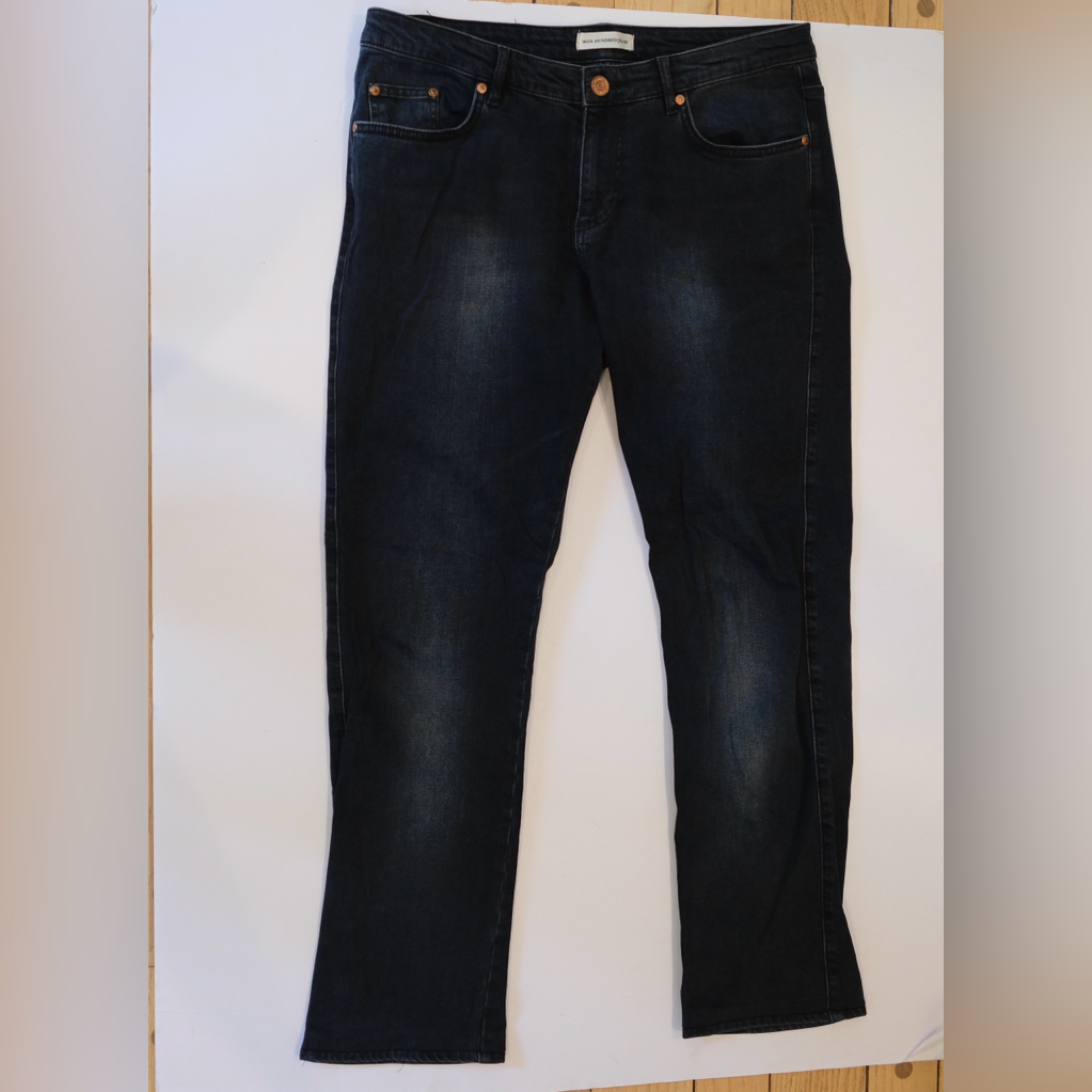Won Hundred Dark Blue Jeans